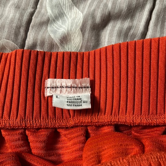 Vibrant Orange Women's Skirt - Picture 2 of 3